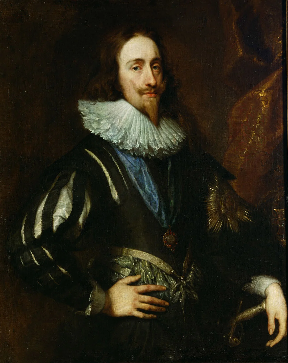 Anthony van Dyck King Charles I of England, three quarter portrait — representative context visual. Shown from the cited image source.