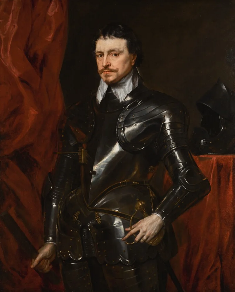 Portrait of Thomas Wentworth, 1st Earl of Strafford (by Anthony van Dyck) — representative context visual. Shown from the cited image source.