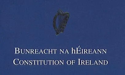 Constitution of Ireland, Bunreacht na hEireann, 1937, government of Ireland — direct archive visual. Shown from the cited image source.