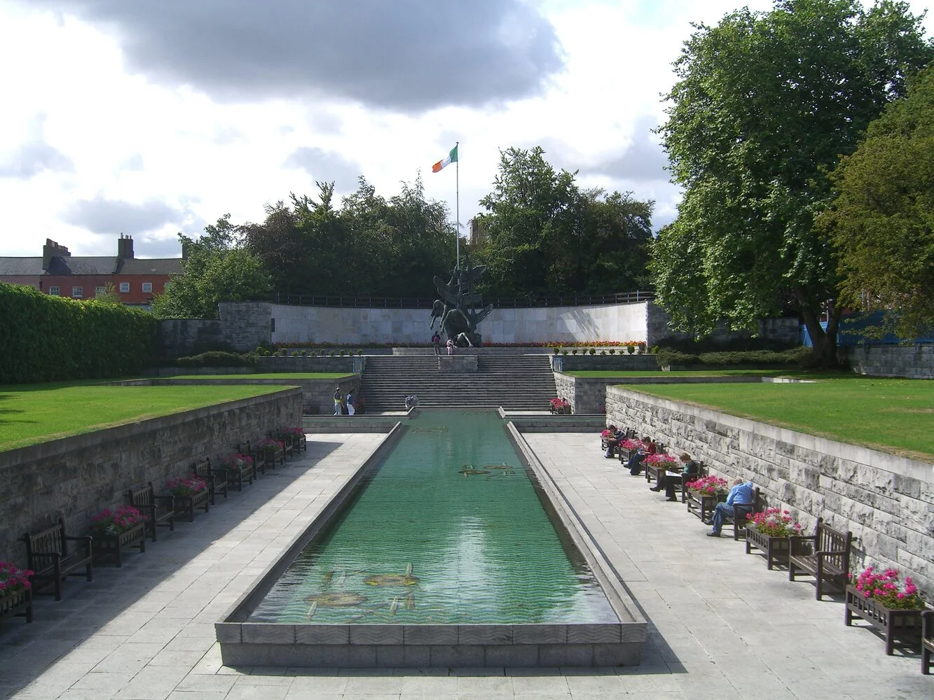 Dublin Garden of Remembrance — representative context visual. Shown from the cited image source.